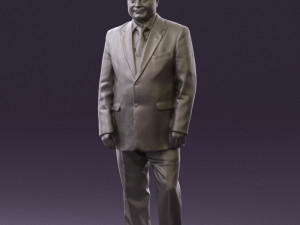 man in suit russian flag 0577 3Dモデル