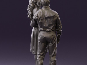 woman and man in dance dresses 0584 3d print ready Modèles 3D en vedette