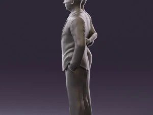 man and woman in evening dresses 0597 3d print ready 3D Print Model