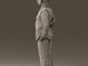 man and woman in evening dresses 0597 3d print ready 3D Принт Модель