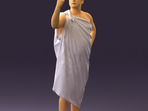 man in ceasar style 0594 3D Модель