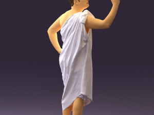man in ceasar style 0594 3D Модель