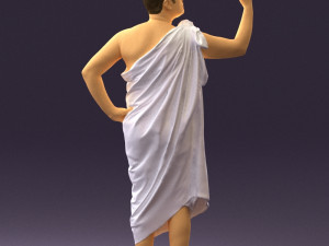 man in ceasar style 0594 3D Модель