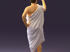 man in ceasar style 0594 3D Модель