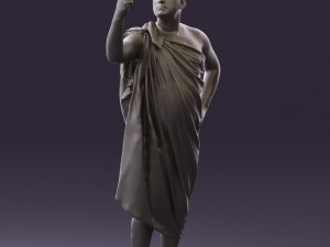 man in ceasar style 0594 3D Модель