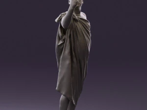 man in ceasar style 0594 3D Model