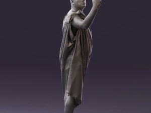 man in ceasar style 0594 3D Model