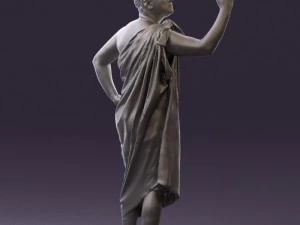 man in ceasar style 0594 3D Model