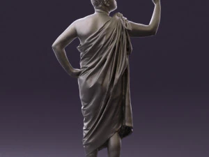 man in ceasar style 0594 3D Model
