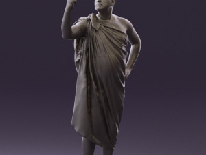 man in ceasar style 0594 3D Модель