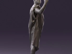 man in ceasar style 0594 3D Model