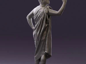 man in ceasar style 0594 3D Model