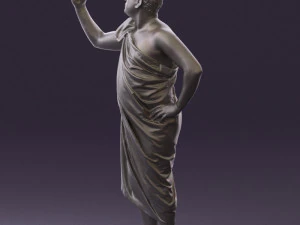 man in ceasar style 0594 3D Model