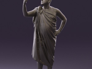 man in ceasar style 0594 3D Модель
