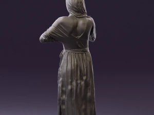 마음을 보여주는 여자 0606 3D 모델