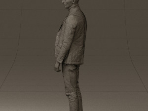 man in gray top whire gray 0613 3d print ready 3D 打印模型