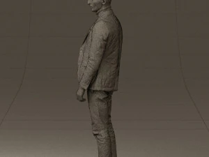 man in gray top whire gray 0613 3d print ready 3D Print Model
