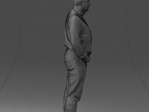 man in gray sweater 0615 3d print ready 3D Print Model