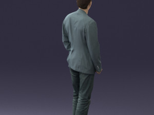 guy gray blazer and jeans 0616 3d print ready 3D Print Model