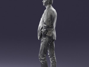 guy gray blazer and jeans 0616 3d print ready 3D Print Model
