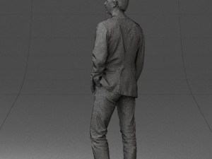 guy gray blazer and jeans 0616 3d print ready 3D Print Model