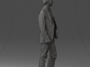 guy gray blazer and jeans 0616 3d print ready 3D Print Model