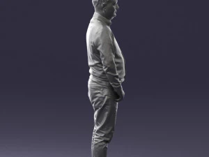 man sneakers and sweater 0617 3D Model