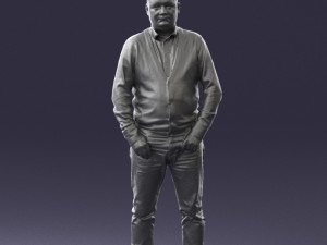 man sneakers and sweater 0617 Modelo 3D