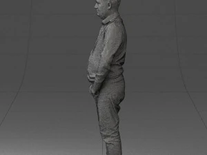 man sneakers and sweater 0617 3D Model