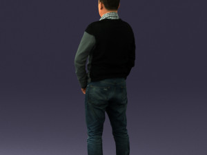 man sneakers and sweater 0617 3d print ready 3D Print Model