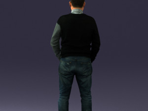 man sneakers and sweater 0617 3d print ready 3D Print Model