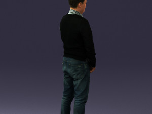 man sneakers and sweater 0617 3d print ready 3D Print Model