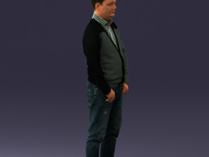 man sneakers and sweater 0617 3d print ready 3D Print Model
