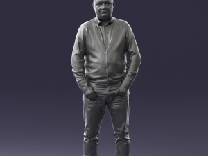 man sneakers and sweater 0617 3d print ready 3D Print Model