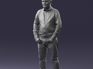 man sneakers and sweater 0617 3d print ready 3D Print Model