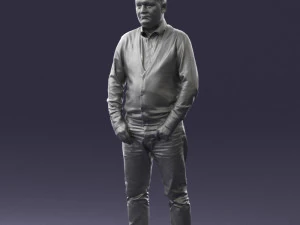मैन स्नीकर्स और स्वेटर 0617 3डी प्रिंट तैयार 3D प्रिंट मॉडल