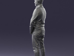 man sneakers and sweater 0617 3d print ready 3D Print Model