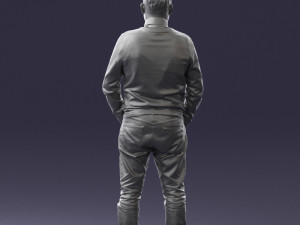 man sneakers and sweater 0617 3d print ready 3D Print Model