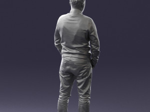 man sneakers and sweater 0617 3d print ready 3D Print Model