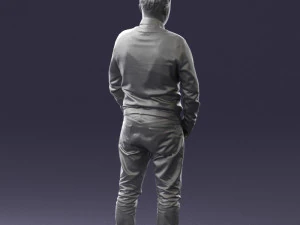 मैन स्नीकर्स और स्वेटर 0617 3डी प्रिंट तैयार 3D प्रिंट मॉडल