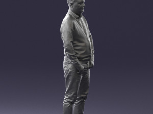 man sneakers and sweater 0617 3d print ready 3D Print Model