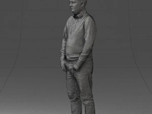 मैन स्नीकर्स और स्वेटर 0617 3डी प्रिंट तैयार 3D प्रिंट मॉडल