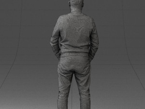 man sneakers and sweater 0617 3d print ready 3D Print Model