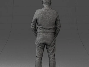 मैन स्नीकर्स और स्वेटर 0617 3डी प्रिंट तैयार 3D प्रिंट मॉडल