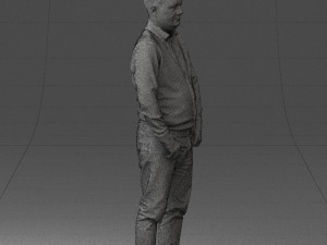 man sneakers and sweater 0617 3d print ready 3D Print Model