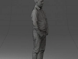 मैन स्नीकर्स और स्वेटर 0617 3डी प्रिंट तैयार 3D प्रिंट मॉडल