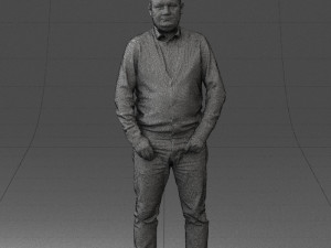 man sneakers and sweater 0617 3d print ready 3D Print Model