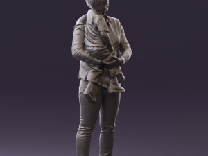 woman with kid in the arms 0627 3d print ready Modelo de impresión 3D