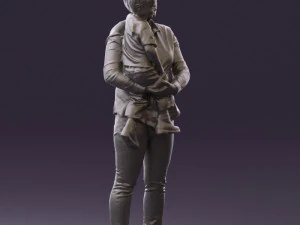 woman with kid in the arms 0627 3d print ready 3D Print Model
