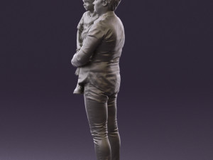 woman with kid in the arms 0627 3d print ready Modelo de impresión 3D